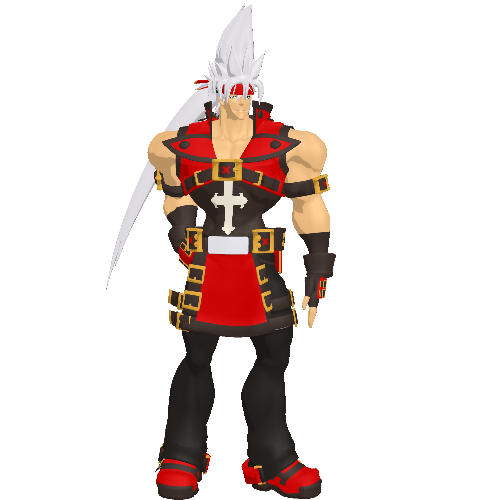 Guilty Gear Xrd Sign - Sol Badguy (Ragna Color)