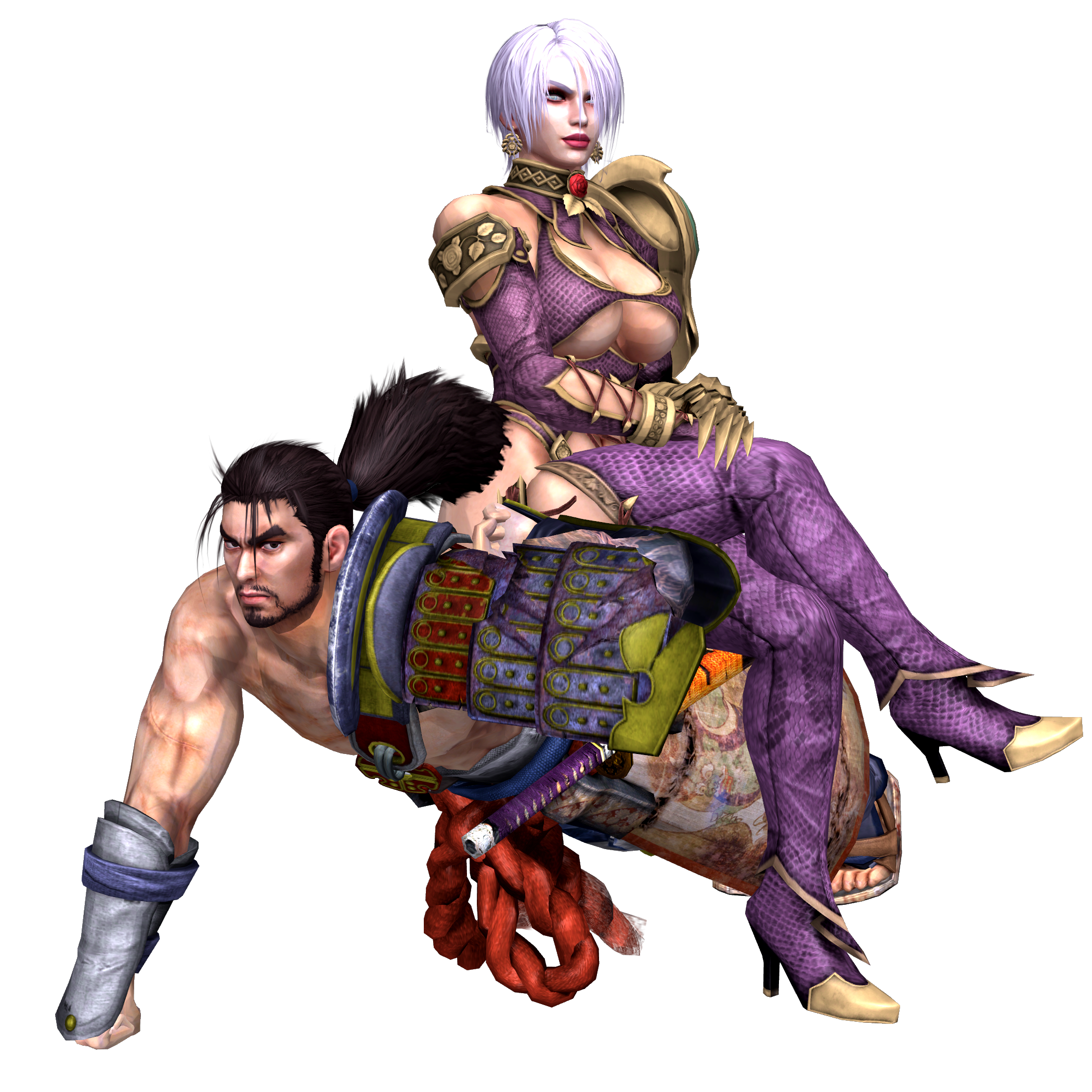 Soul Calibur - Mitsurugi and Ivy