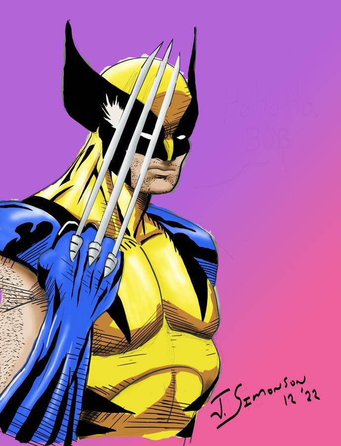 Jim Lee's Wolverine by ArtofJohnSimonson on DeviantArt