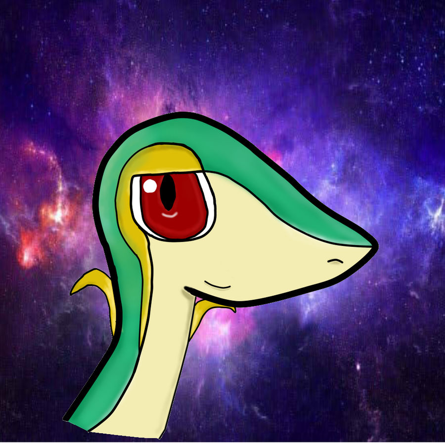 Galaxy Snivy | speedart