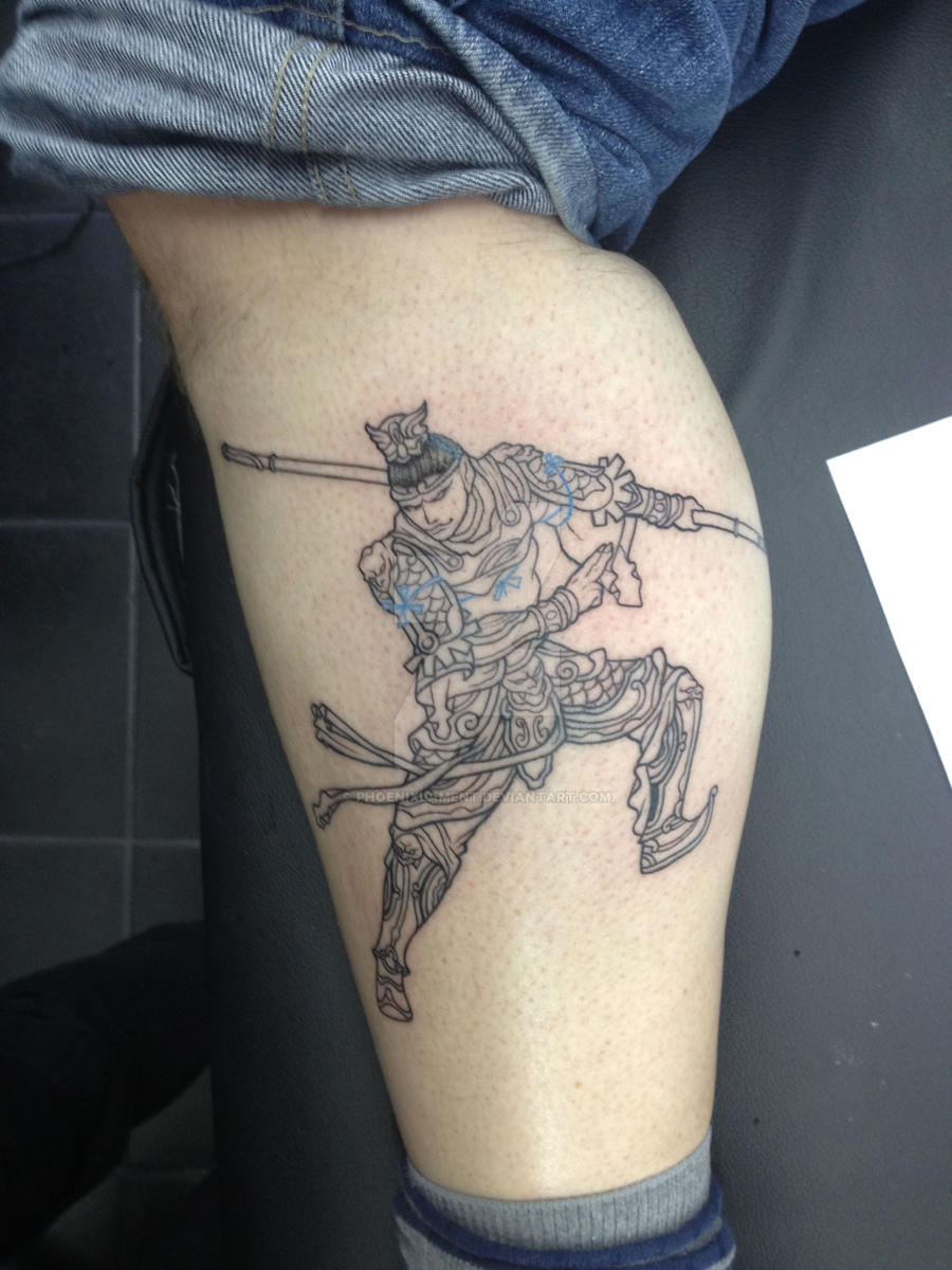 My Sun Wukong Monkey King Tattoo By Phoenixlament On Deviantart My Sun Wukong Monkey King Tattoo By Phoenixlament On Deviantart