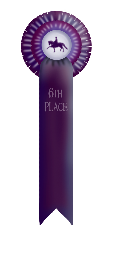 6th place ribbon by Boooberry on DeviantArt