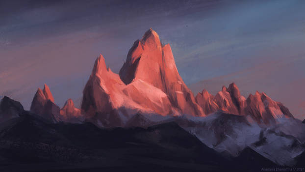 Landscape Study - Fitzroy