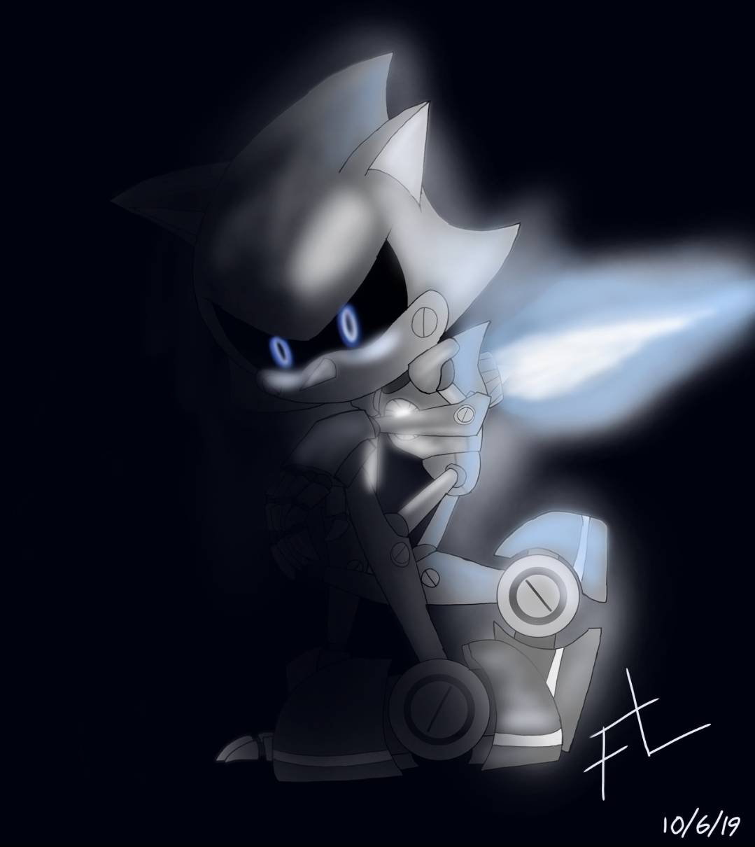 Mecha Sonic Mk. II by HOL457 on DeviantArt