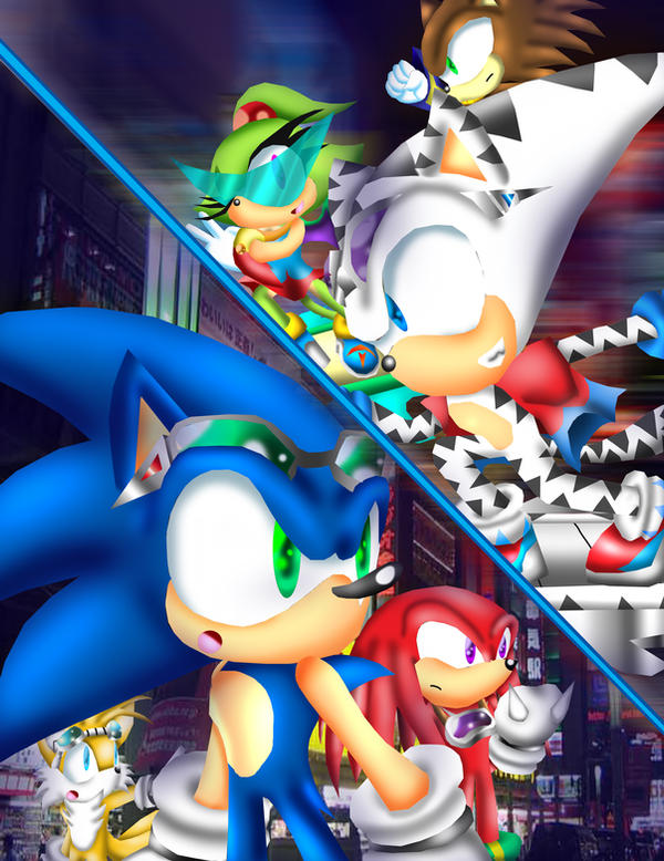 Team Sonic Meets Team Slash by spdy4 on DeviantArt