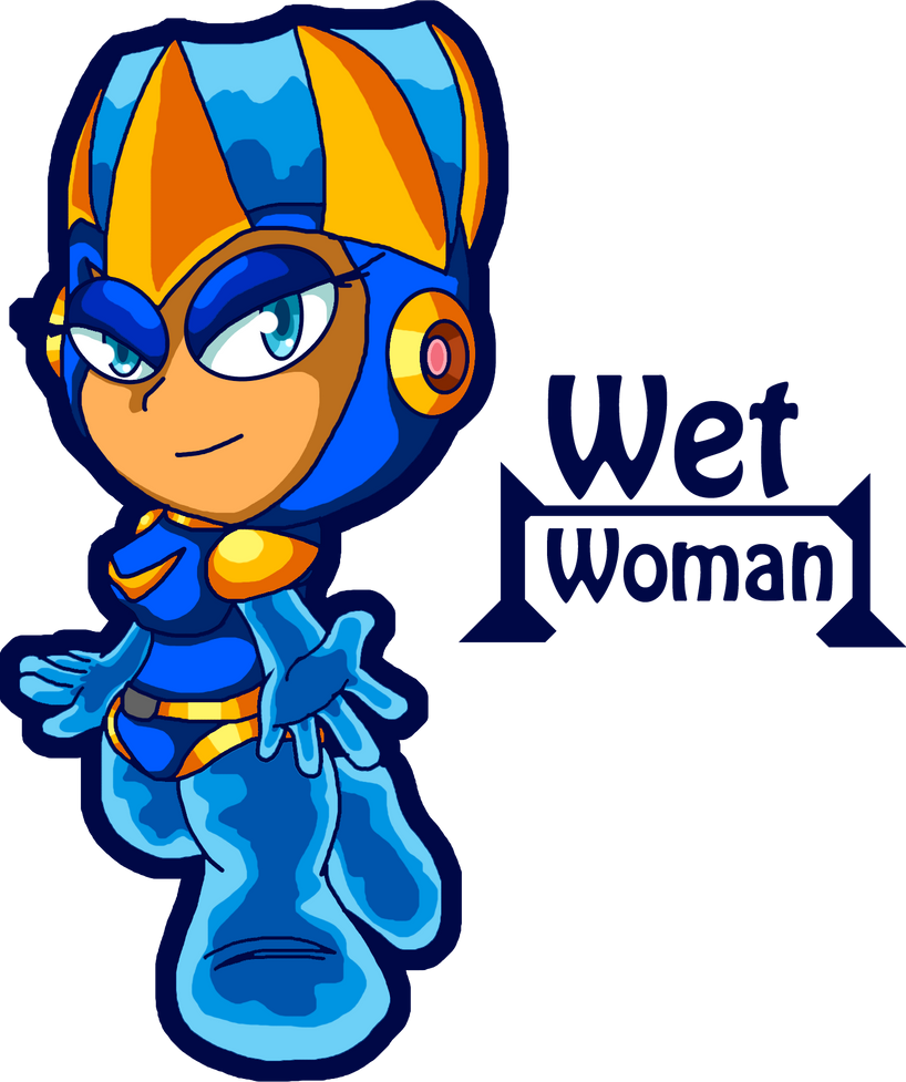 Wet Woman Powered Up by spdy4 on DeviantArt