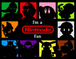 Nintendo -I'm a Fan- Wallpaper series