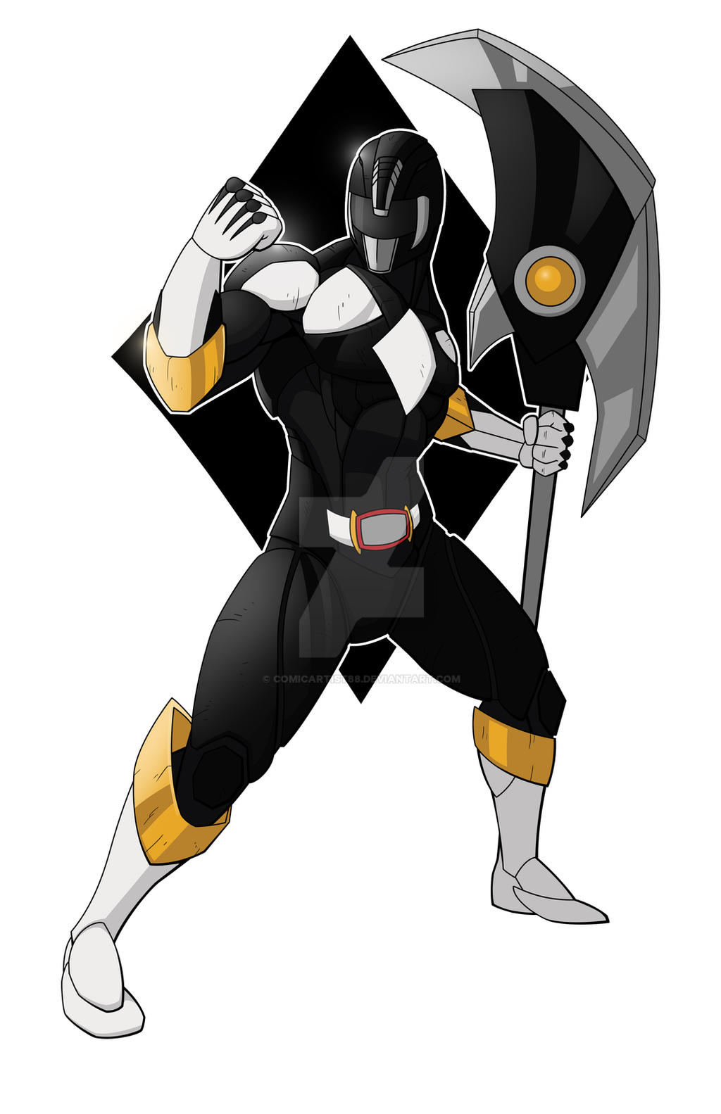 Black Power Ranger by comicartist88 on DeviantArt
