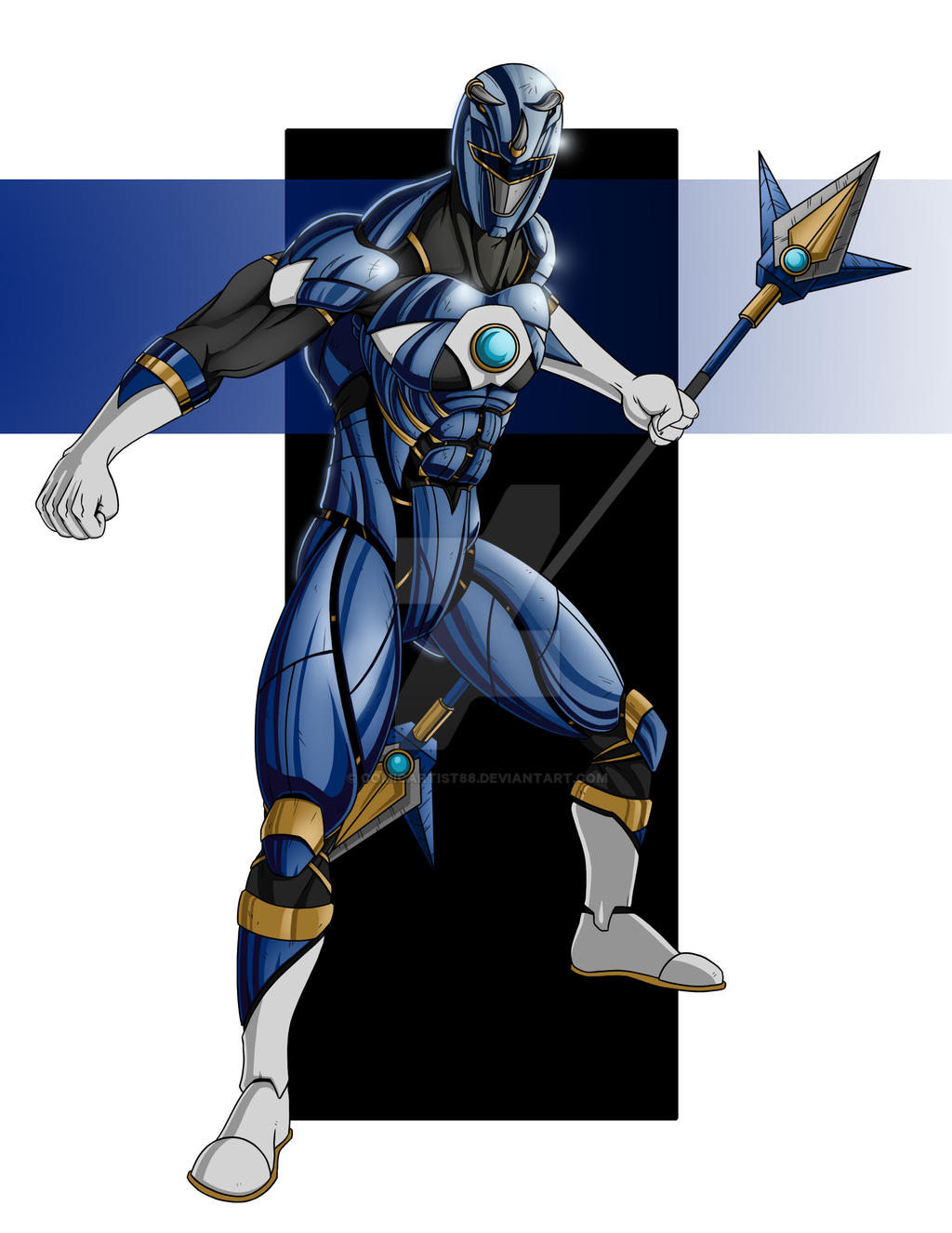Blue Ranger by comicartist88 on DeviantArt
