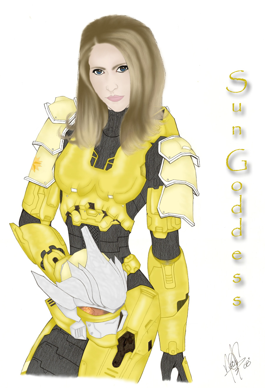 Me in Haybusa Armor - Color