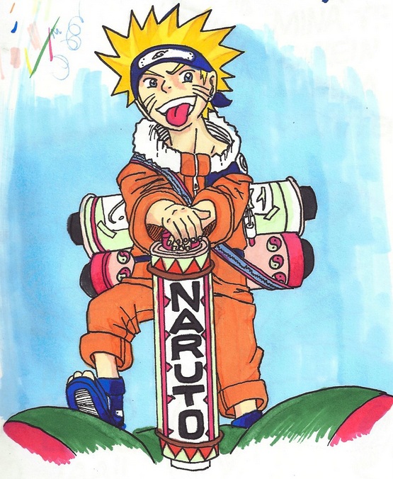 Naruto 5 colored