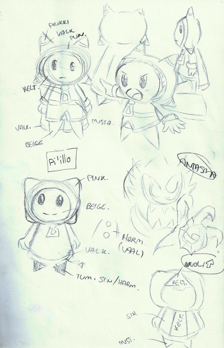 Pi'illo doodles!