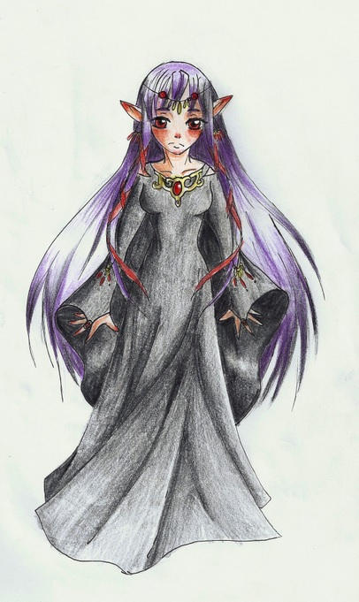 Black goddess Loria by Zeliga on DeviantArt