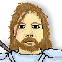 Sandor Clegane Aka. The Hound Pixel Art