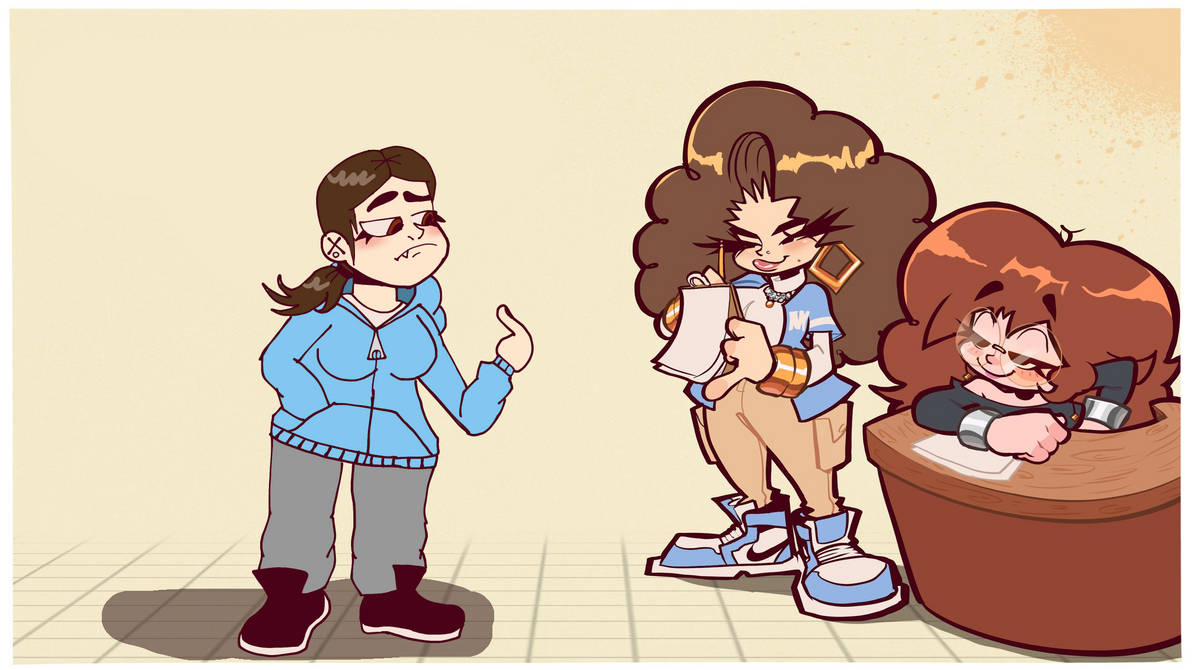 Fnf R63 That One FNF Baddies Drawing Challenge on Twitter by XxPoverHeartsXx on ...