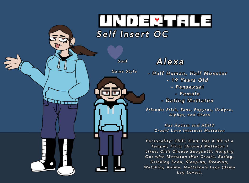 Undertale Self Insert OC (Updated) by XxPoverHeartsXx on DeviantArt