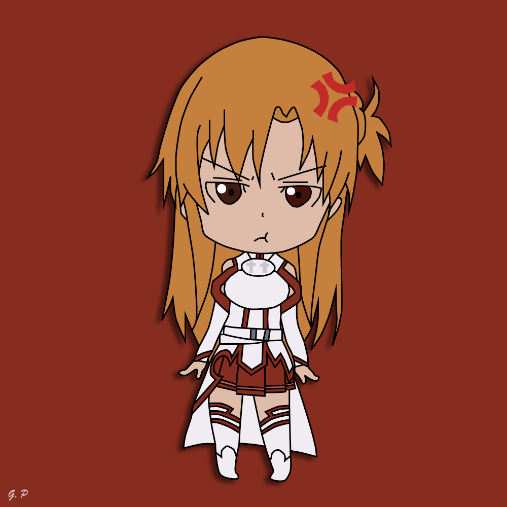 Quick Asuna Vector