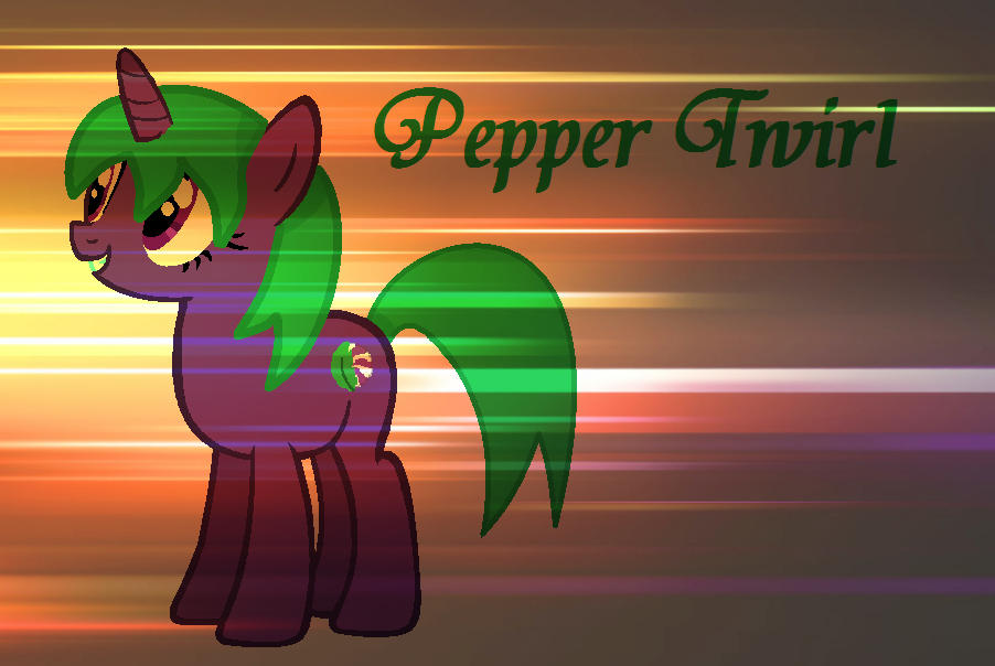 Mlp Pepper MLP Pepper Twirl by MiniBrony2 on DeviantArt