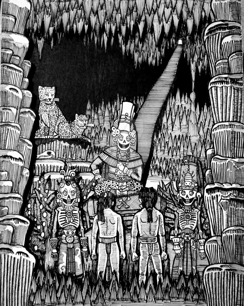 Xibalba Mayan Underworld By The Robur On DeviantArt xibalba-mayan-underworld-by-the-robur-on-deviantart