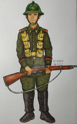 Mexican Army Uniform 1930-1950