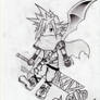 Chibi cloud With A Sword
