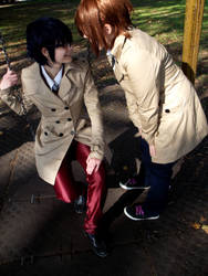 SaruMi Middle school Cosplay