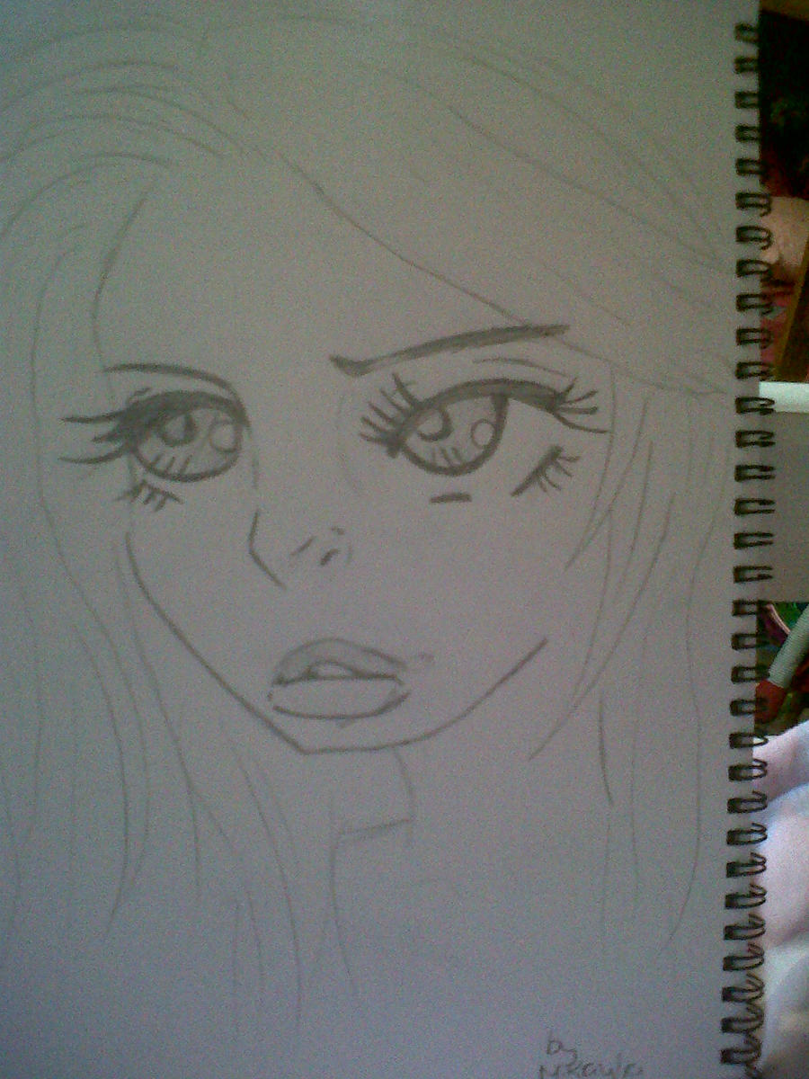 Manga Girl Big Eyes By Mikayla Jane On Deviantart