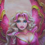 Pink Angel Warrior : detail