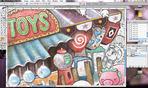 Sneak peek - mural II