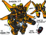 Transformers: Burning Fury - Bumblebee 2.0 by KrytenMarkGen-0