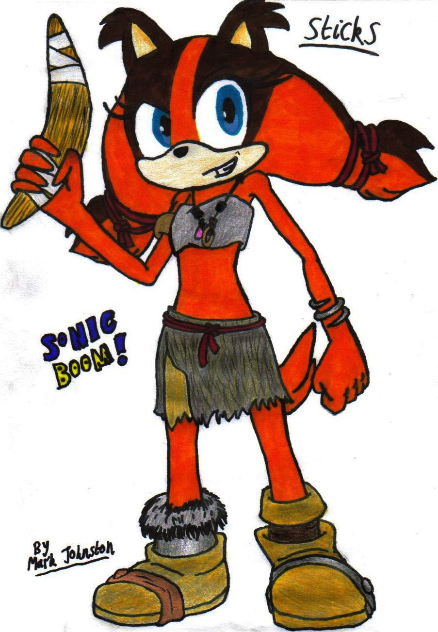 Sticks the Badger, Sega Wiki