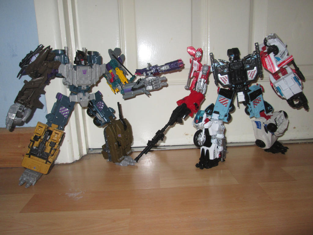 TF GCW - Bruticus vs. Defensor by KrytenMarkGen-0 on DeviantArt