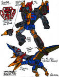 Transformers: Burning Fury - Swoop by KrytenMarkGen-0