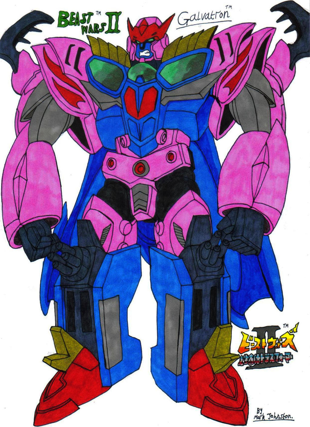 Beast Wars II - Galvatron by KrytenMarkGen-0 on DeviantArt