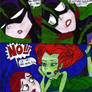 Batgirl, unmasked by Poison Ivy