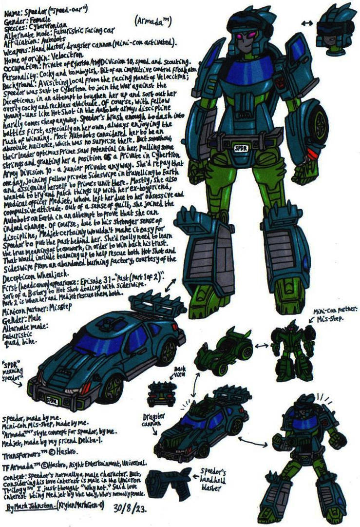 Speedor (Armada) by KrytenMarkGen-0 on DeviantArt