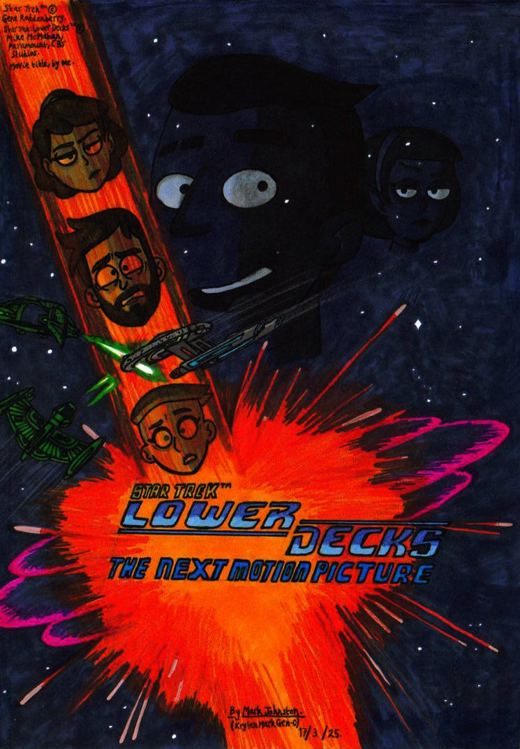 Star Trek Lower Decks - Movie Poster (concept) by KrytenMarkGen-0 on ...