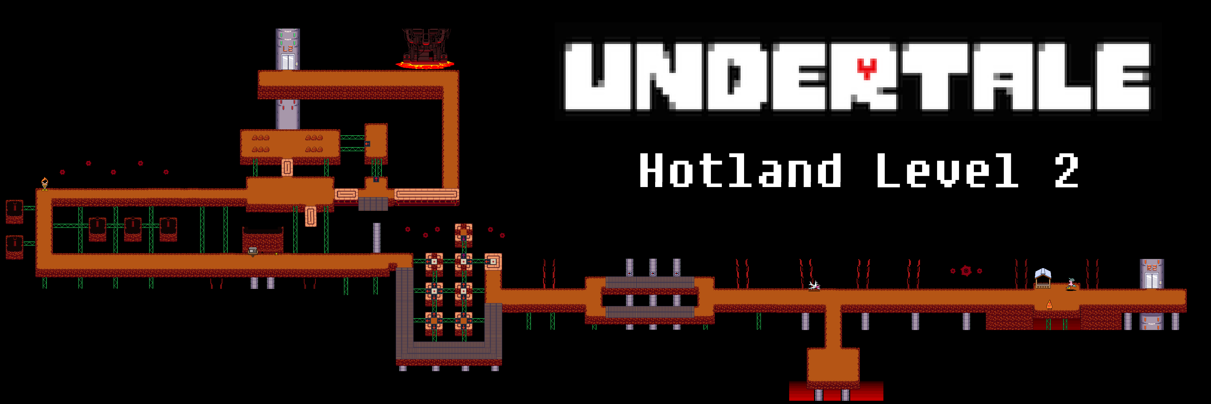 Undertale Core Level Undertale Complete Map Including Complete Map Of Undertale | Undertale