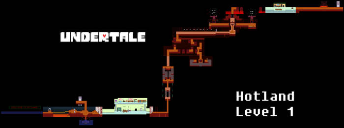 Undertale Complete Map by Papikari on DeviantArt