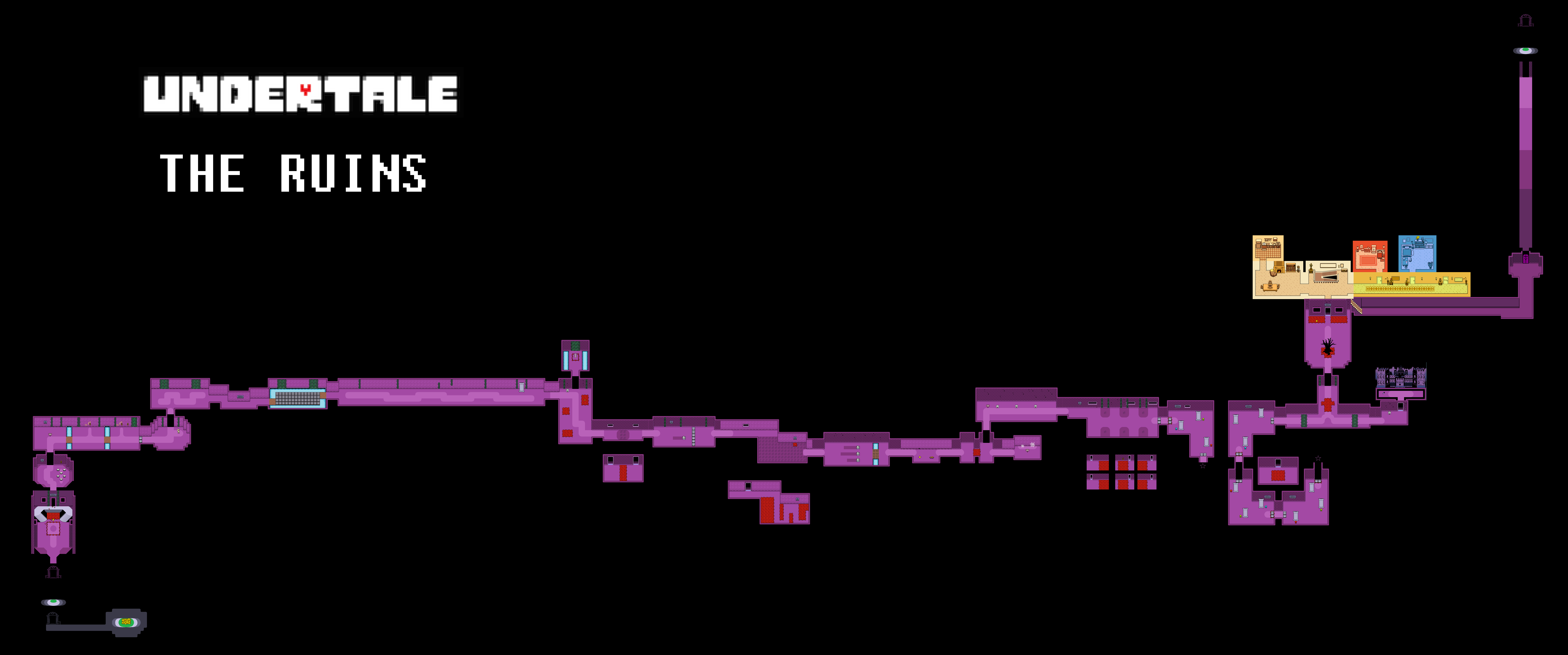 Undertale Core Level Undertale Complete Map The Core By Higurashikarly Undertale Map
