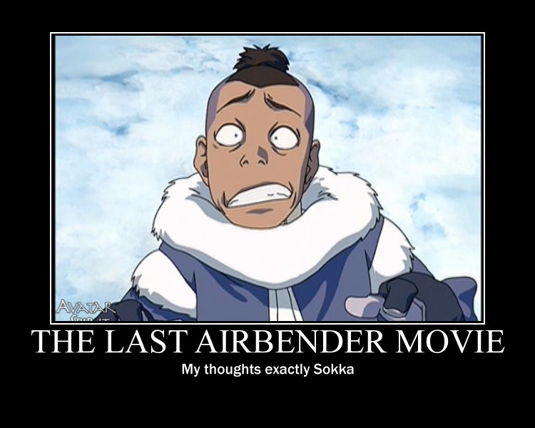 The last airbender poster