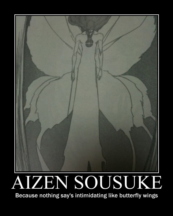 Aizen Demotivational poster