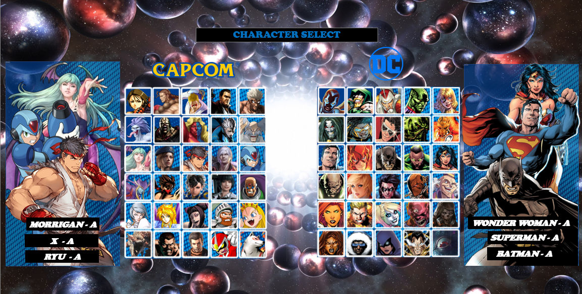 DC VS. Capcom by IceLevelKratos on DeviantArt