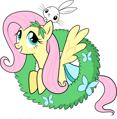 fluttershy_ghost_of_xmas_past_by_southpa