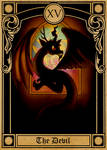 Pony Tarot Cards: Discord the Devil