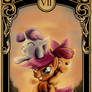 Pony Tarot Cards: Cutie Mark Crusaders the Chariot