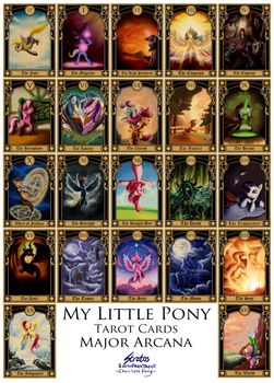 My Little Pony Major Aracana Tarot Cards