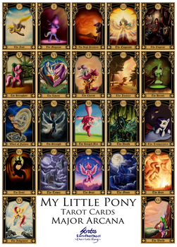 My Little Pony Major Aracana Tarot Cards