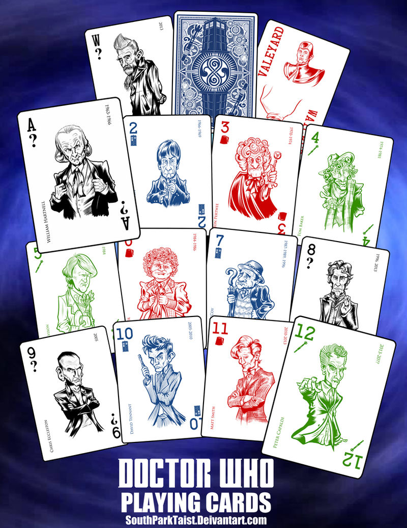 Doctor Who Playing Cards