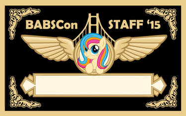 BABSCon 2015 Staff Badge